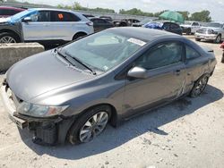 Salvage cars for sale at Kansas City, KS auction: 2009 Honda Civic EX