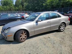 Salvage cars for sale at Waldorf, MD auction: 2007 Mercedes-Benz E 350 4matic