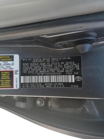 2012 Toyota Camry Base