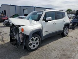 Jeep salvage cars for sale: 2015 Jeep Renegade Limited