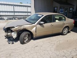 Chevrolet salvage cars for sale: 2007 Chevrolet Malibu LS