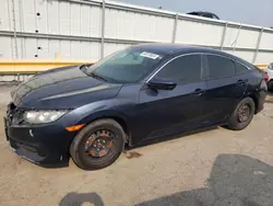 Honda salvage cars for sale: 2017 Honda Civic LX