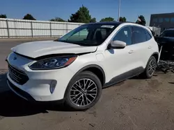 Salvage cars for sale at Littleton, CO auction: 2022 Ford Escape Titanium