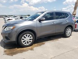 Salvage cars for sale at Grand Prairie, TX auction: 2015 Nissan Rogue S