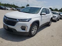 Salvage cars for sale at Bridgeton, MO auction: 2024 Chevrolet Traverse Limited LS