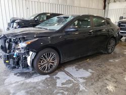 Salvage cars for sale at Franklin, WI auction: 2024 KIA Forte GT Line