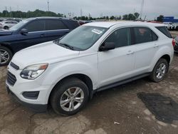 2017 Chevrolet Equinox LS en venta en Woodhaven, MI