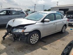 Nissan salvage cars for sale: 2017 Nissan Sentra S