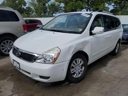 KIA salvage cars for sale: 2012 KIA Sedona LX