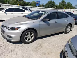 Chevrolet Malibu salvage cars for sale: 2017 Chevrolet Malibu LS