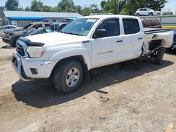 Salvage cars for sale from Copart Wichita, KS: 2013 Toyota Tacoma Double Cab Long BED