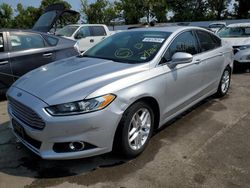 Salvage cars for sale at Bridgeton, MO auction: 2016 Ford Fusion SE