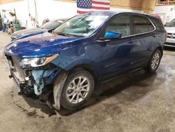 Salvage cars for sale at Anchorage, AK auction: 2021 Chevrolet Equinox LT