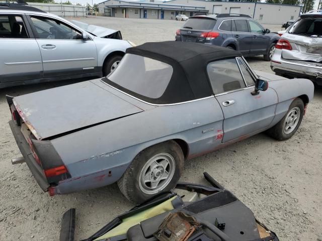 1986 Alfa Romeo Veloce 2000 Spider