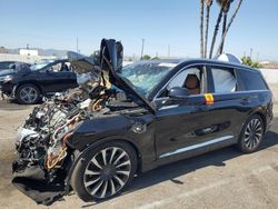 Salvage cars for sale at Van Nuys, CA auction: 2023 Lincoln Aviator Black Label Grand Touring