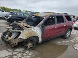 Salvage cars for sale from Copart Indianapolis, IN: 2011 GMC Acadia SLE