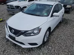 Salvage cars for sale at Windsor, NJ auction: 2018 Nissan Sentra S