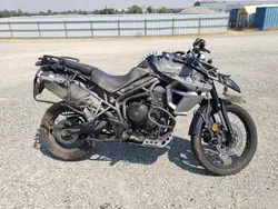 Salvage motorcycles for sale at Anderson, CA auction: 2015 Triumph Tiger 800XCX