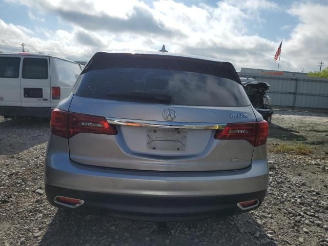 2016 Acura MDX Technology