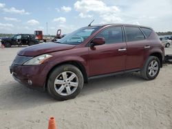 Nissan salvage cars for sale: 2006 Nissan Murano SL