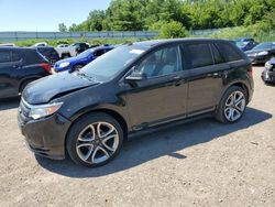 Salvage cars for sale at Davison, MI auction: 2013 Ford Edge Sport