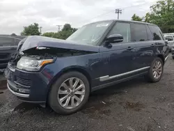 Salvage cars for sale at New Britain, CT auction: 2014 Land Rover Range Rover HSE