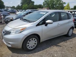 Salvage cars for sale from Copart Finksburg, MD: 2015 Nissan Versa Note S