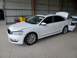 Salvage cars for sale from Copart Greenwell Springs, LA: 2012 Volkswagen Passat SEL