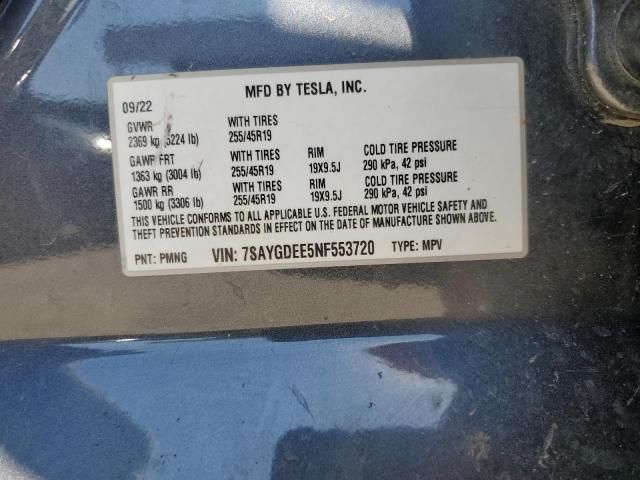 2022 Tesla Model Y