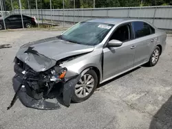 Salvage cars for sale at Savannah, GA auction: 2012 Volkswagen Passat S