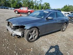 Salvage cars for sale at Baltimore, MD auction: 2017 Mercedes-Benz E 300 4matic