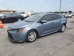 Salvage cars for sale at Grand Prairie, TX auction: 2021 Toyota Corolla LE