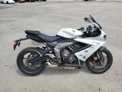 Salvage motorcycles for sale at Harleyville, SC auction: 2025 Triumph Daytona 660