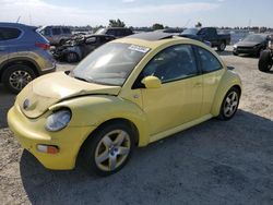 Salvage cars for sale at Antelope, CA auction: 2001 Volkswagen New Beetle GLS Sport