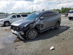 Salvage cars for sale at Lumberton, NC auction: 2015 Nissan Pathfinder S