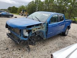 Salvage cars for sale at Houston, TX auction: 2022 Chevrolet Colorado LT