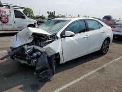 Salvage cars for sale at Van Nuys, CA auction: 2017 Toyota Corolla L