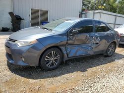 Toyota Corolla l salvage cars for sale: 2016 Toyota Corolla L