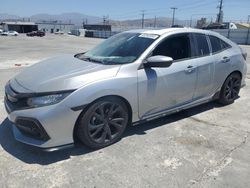 Salvage cars for sale at Sun Valley, CA auction: 2019 Honda Civic Sport Touring