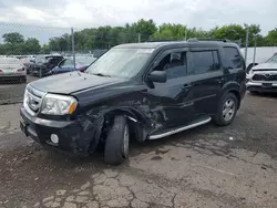 Salvage cars for sale at Chalfont, PA auction: 2009 Honda Pilot EXL