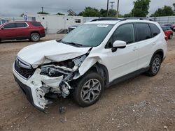 Salvage cars for sale from Copart Oklahoma City, OK: 2021 Subaru Forester Premium