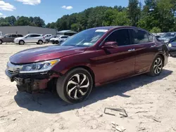 Salvage cars for sale at Seaford, DE auction: 2016 Honda Accord EXL