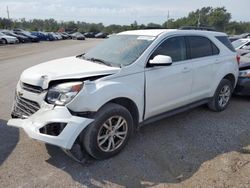 Chevrolet salvage cars for sale: 2017 Chevrolet Equinox LT