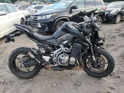 Salvage cars for sale from Copart Duryea, PA: 2017 Kawasaki ZR900