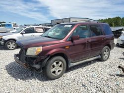 Salvage cars for sale at Wayland, MI auction: 2007 Honda Pilot EXL