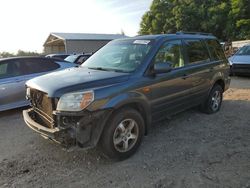 Salvage cars for sale from Copart Midway, FL: 2006 Honda Pilot EX