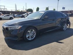 Salvage cars for sale at Wilmington, CA auction: 2019 Honda Accord LX