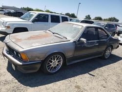 Salvage cars for sale at Sacramento, CA auction: 1980 BMW 635CS