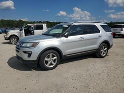 Ford salvage cars for sale: 2018 Ford Explorer XLT