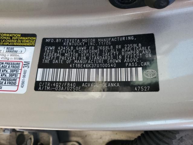 2007 Toyota Camry CE